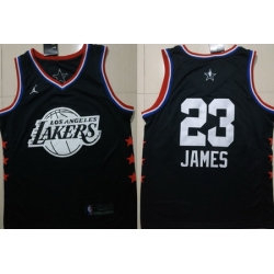 Lakers 23 Lebron James 2019 NBA All Star Game Jordan Brand Swingman Jersey