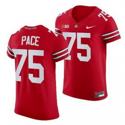 Ohio State Buckeyes Orlando Pace All Scarlet College Football Nfl Elite Jersey