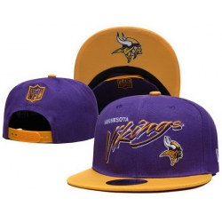 Minnesota Vikings NFL Snapback Hat 011