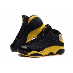Air Jordan 13 Retro Carmelo Anthony Men Shoes Black Yellow