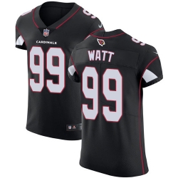 Men Nike Arizona Cardinals 99 J J  Watt Black Alternate Men Stitched NFL New Elite Jersey