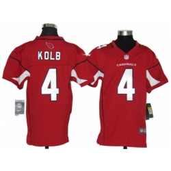 Nike Youth NFL Arizona Cardinals #4 Kevin Kolb red Jerseys