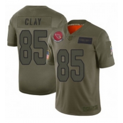 Youth Arizona Cardinals 85 Charles Clay Limited Camo 2019 Salute to Service Football Jersey