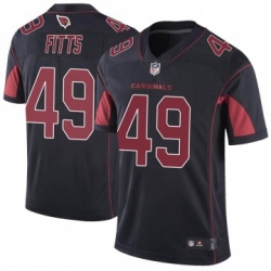 Youth Nike Arizona Cardinals 49 Kylie Fitts Limited Cardinal Color Rush Vapor Untouchable Jersey