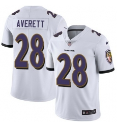 Nike Ravens Anthony Averett White Vapor Untouchable Limited Jersey