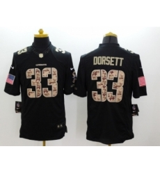 Nike Dallas Cowboys 33 tony dorsett Black Limited Salute to Service NFL Jersey