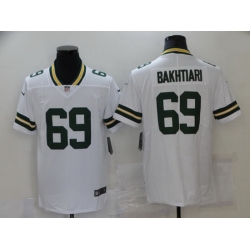 Nike Green Bay Packers 69 David Bakhtiari White Vapor Untouchable Limited Jersey