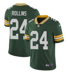 Nike Packers #24 Quinten Rollins Green Team Color Mens Stitched NFL Vapor Untouchable Limited Jersey
