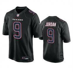 Men Houston Texans 9 Brevin Jordan Black Fashion Vapor Untouchable Limited Stitched Football Jersey