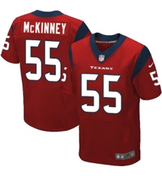 Nike Texans #55 Benardrick McKinney Red Alternate Mens Stitched NFL Elite Jersey