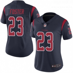 Womens Nike Houston Texans 23 Arian Foster Limited Navy Blue Rush Vapor Untouchable NFL Jersey