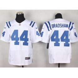 Nike Indianapolis Colts 44 Ahmad Bradshaw White Elite NFL Jersey