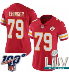 2020 Super Bowl LIV Women Nike Kansas City Chiefs #79 Parker Ehinger Red Team Color Vapor Untouchable Limited Player NFL Jersey