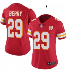 Womens Nike Kansas City Chiefs 29 Eric Berry Red Team Color Vapor Untouchable Limited Player NFL Jersey