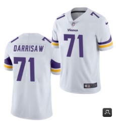 Men Minnesota Vikings 71 Christian Darrisaw White 2021 Vapor Untouchable Limited Stitched NFL Jersey