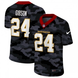 Washington Redskins 24 Antonio Gibson Men Nike 2020 Black CAMO Vapor Untouchable Limited Stitched NFL Jersey