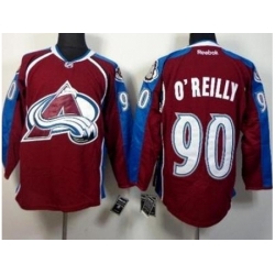 Colorado Avalanche 90 Ryan O'Reilly Red Stitched NHL Jersey
