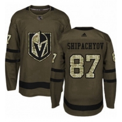 Youth Adidas Vegas Golden Knights 87 Vadim Shipachyov Authentic Green Salute to Service NHL Jersey 