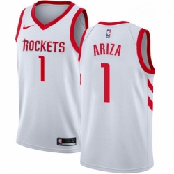 Womens Nike Houston Rockets 1 Trevor Ariza Authentic White Home NBA Jersey Association Edition