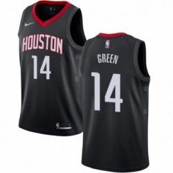 Womens Nike Houston Rockets 14 Gerald Green Swingman Black NBA Jersey Statement Edition 