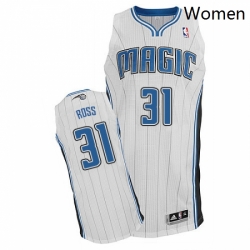 Womens Adidas Orlando Magic 31 Terrence Ross Authentic White Home NBA Jersey