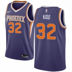 Womens Nike Phoenix Suns 32 Jason Kidd Swingman Purple Road NBA Jersey Icon Edition
