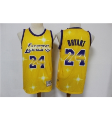 Men Los Angeles Lakers Kobe Bryant 24 Full Stars Limited Jersey