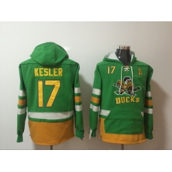 Men's Anaheim Ducks #17 Ryan Kesler Stitched Hoody