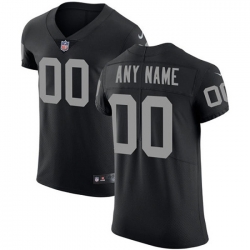 Men Women Youth Toddler Nike Las Vegas Raiders Customized Black Team Color Stitched Vapor Untouchable Elite Men NFL Jersey