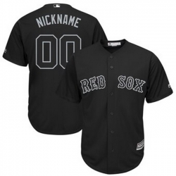 Men Women Youth Toddler All Size Boston Red Sox Majestic 2019 Players Weekend Cool Base Roster Custom Black Jersey