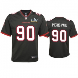Youth Jason Pierre Paul Buccaneers Pewter Super Bowl Lv Game Jersey