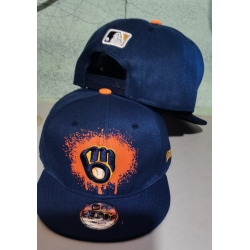 Milwaukee Brewers Snapback Cap 001