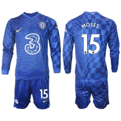 Men Chelsea Long Sleeve Soccer Jerseys 519