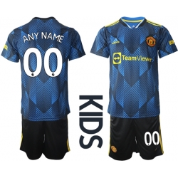 Kids Manchester United Soccer Jerseys 020 Customized
