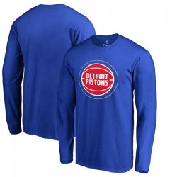 Detroit Pistons Men Long T Shirt 005