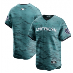 Men Los Angeles Angels Blank Teal 2023 All Star Cool Base Stitched Jersey